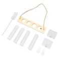 thumbnail image 2 of Plant Propagation Station Wall Hanging Terrarium With Wooden Stand Mini Test Tube for Home Room Decoration, 2 of 7