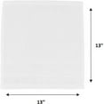 thumbnail image 2 of Kaufman - Premium Washcloth Set of 144 (13x13 Inches) 100% Cotton Ring Spun, Highly Absorbent, Durable and Ultra Soft Feel Wash Cloths Essential for Bathroom, Spa, Gym, and Face Towel (144PK), 2 of 3