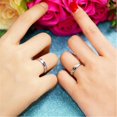 thumbnail image 2 of Unique Heart Promise Rings For Her His Engagement Wedding Band Valentine's Day, 2 of 5