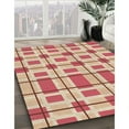 thumbnail image 3 of Ahgly Company Machine Washable Indoor Rectangle Transitional Grapefruit Red Area Rugs, 5' x 8', 3 of 7