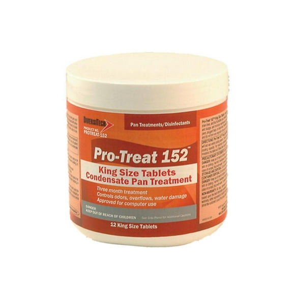 Diversitech Pro-Treat-152 King-Size Premium Drain Pan Treatment 12 Tablet Jar