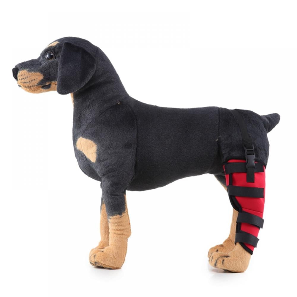 Dogs Leg Knee Brace,Pet Dog Leg Brace Right/Left Rear Leg Knee Hock Brace Bandages,Protects Wounds Brace Heals and Prevents Injuries and Sprains