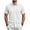 White, variant on Guluxicc Men's Golf Shirts with Pockets Button Down Collared Short Sleeve Tops for Everyday Wear Business Casual Outfits