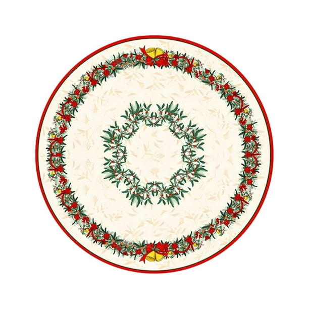 Uheoun Christmas Clearance,Christmas Tree Skirt 24 Inch Velvet Tree Skirts Vintage Xmas Tree