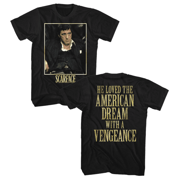 Scarface Bad Guy Black Adult T-Shirt 2Xlt ***F&B***