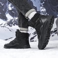 thumbnail image 6 of SKIUHS Men's Fleece-Lined Snow Boots – Waterproof Winter Shoes with Non-Slip Traction Sole, 6 of 7