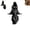 1set, variant on Lady Reaper-Ethereal Hooded Figure Sculpture,Gothic Ethereal Sitting Statue (A)