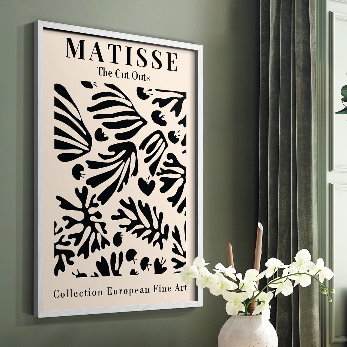 Matisse XCVI Framed Print - Solid Wood