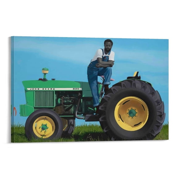 Amy Sherald-A Good Blessed Land (Empire of Dirt) (2022) Wall Art Poster Gifts Bedroom Prints Home Decor Hanging Picture Canvas Painting Posters 24x36inch(60x90cm)