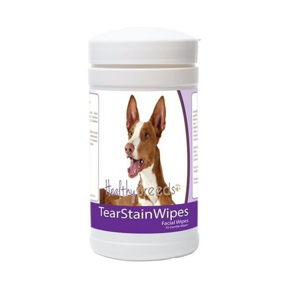 Ibizan Hound Tear Stain Wipes - 70 Count