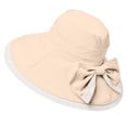 thumbnail image 1 of 1 sombrero de pescador para exteriores de verano, sombrero de pescador con pegamento de color, aleros grandes, sombrero con protección solar, sombrero para el sol con lazo, 1 of 5