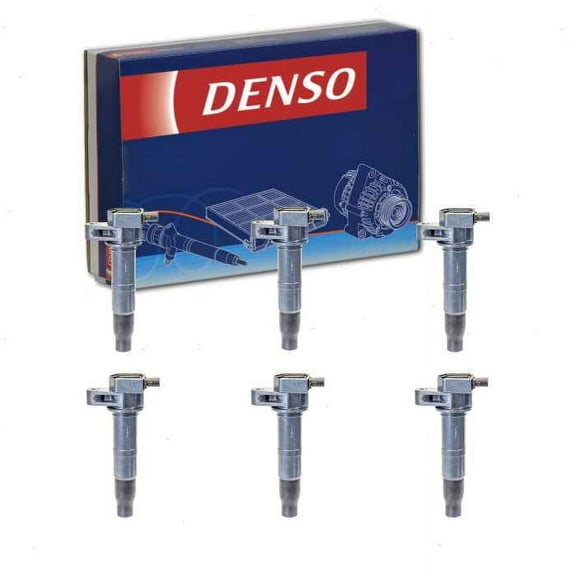 6 pc DENSO Direct Ignition Coils compatible with Kia Sedona 3.3L 3.5L 3.8L V6 2006-2018