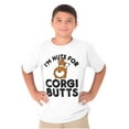 thumbnail image 5 of Nuts for Corgis Cute Dog Pets Lover Crewneck T Shirts Boy Girl Teen Brisco Brands L, 5 of 6