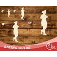 thumbnail image 3 of Unfinished Wood War Piper Shape | DIY Craft Cutout 46" / 1/2", 3 of 3