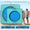 blue, variant on Warmounts Sun Chill Float Ring for Adults 8ft Round Inflatable Water Hammock for Summer Party Inflatable Dock Floating Platform Inflatable Floating Dock for Lake, Pool, Mesh Ring Float