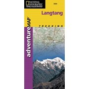 National Geographic Adventure Map S: Trails Illustrated - Adventure Map-Langtang, Nepal - Adventure Map (Hardcover)