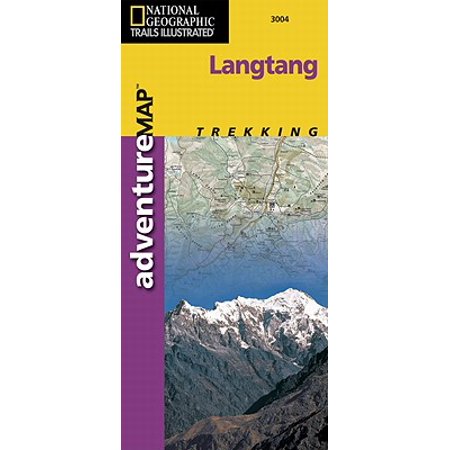 National Geographic Adventure Map S: Trails Illustrated - Adventure Map-Langtang, Nepal - Adventure Map (Hardcover)