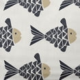 thumbnail image 2 of Simply Daisy 14" x 20" Fish Tales Nautical Decorative Indoor Pillow, 2 of 3