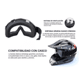 thumbnail image 4 of Gafas De Esquí Goglesss Motocross Tacticos Anti Niebla, NEGRO, 4 of 5