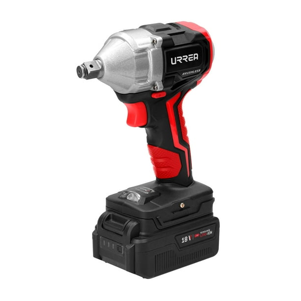 Pistola Impacto Inalambrica 1/2 Bateria Litio-Ion 18v 350 Nm Urrea LI1018