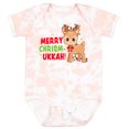 thumbnail image 3 of Inktastic Merry Chrismukkah Cute Baby Reindeer with Lights Boys or Girls Baby Bodysuit, 3 of 5