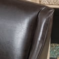 thumbnail image 3 of Barrett Brown Bonded Leather Dining Chair (Single), 3 of 6