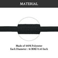 thumbnail image 3 of 2 Pairs Fat Shoelaces for Adidas Campus 00s,16MM Thick Flat Wide Jumbo Shoe Laces Replacement Laces for Sneaker(Color:Black,Size:50Inch), 3 of 7