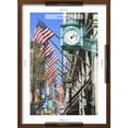 thumbnail image 5 of Art.com Marshall Field Building Clock, State Street, Chicago, Illinois, United States of America Photographic Print by Amanda Hall, Brown Frame Wall Art, 17" x 23", 5 of 5