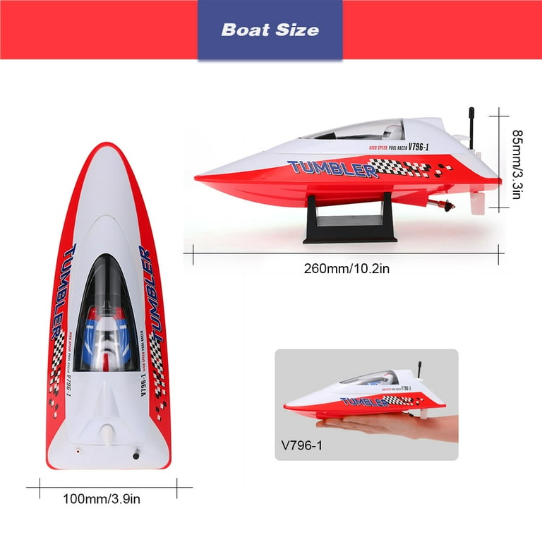 Volantex tumbler rc sale boat