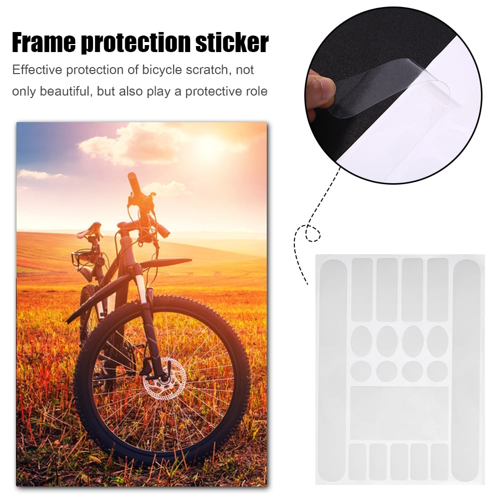 MTB Bike Sticker Anti-scratch Anti-Rub Bicycle Frame Protector Film Sticker 
