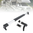 thumbnail image 1 of RV Screen Door Latch Black Metal Handle Kit Extendable for Camping Vehicle, 1 of 7