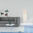 thumbnail image 2 of Juego de arte de pared de pájaros de madera y pantalla de lámpara de pie de papel para una acogedora decoración de sala de estar y jardín con pájaros, 2 of 8