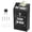 Black(Style A), variant on Evjurcn Metal Box for Gambler Portable Safe Casino Money Pocket Sized Cash Box with Key Go Home Money Black