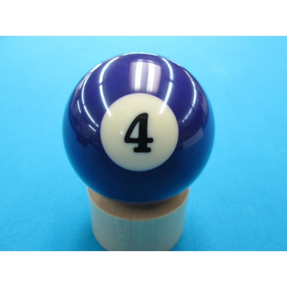 Single 4 Billiard Pool Ball Replacement 2.25 inch Regular Size Standard 2 1/4"