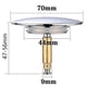 thumbnail image 3 of Bath Plug with Universal Fit - Rustproof Bathtub Plug, 3 of 5