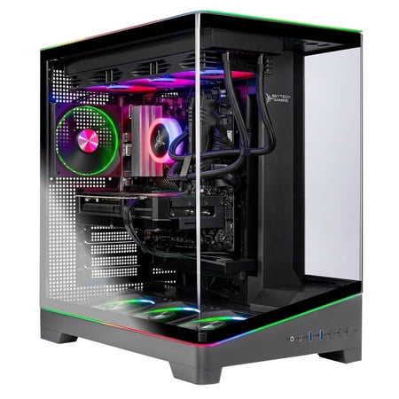 Skytech Gaming Harpy Gaming PC, AMD Ryzen 7 9800X3D 4.7GHz, NVIDIA RTX 5070 12GB VRAM, 1TB NVMe SSD, 16GB DDR5 RAM 6000, 850W GOLD ATX 3 PSU, 360 ARGB AIO , WI-FI 5, Windows 11, Desktop