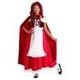 thumbnail image 1 of Deluxe Red Riding Hood Child's Costume, 1 of 12
