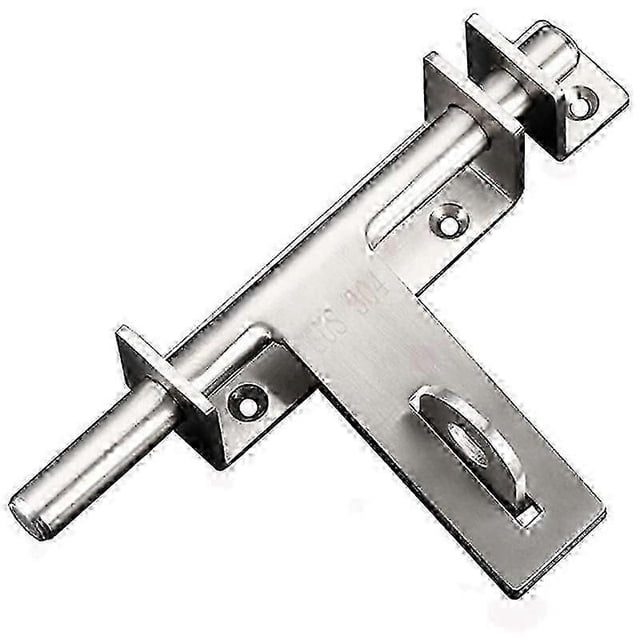 Stainless Steel Bolt 304 Heavy-Duty Left and Right Bolts Sliding Bolt Door Lock Latch