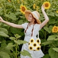 thumbnail image 6 of Belanttega Crochet Kit for Beginners, Sunflower Handbag Crochet Starter Kit DIY Shoulder Bag Crochet Craft Complete Material Pack with Step-by-Step Instruction & Video Tutorial, 6 of 6