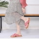thumbnail image 1 of Pantuflas de fondo plano para mujer tejidas informales de tendencia cómoda de nuevo estilo de verano Wmkox8yii  hj789, 1 of 9