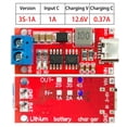 thumbnail image 3 of Módulo convertidor Step Up Boost Fuente de alimentación del módulo de cargador de iones de litio DC 3-6V(3S 1A), 3 of 8
