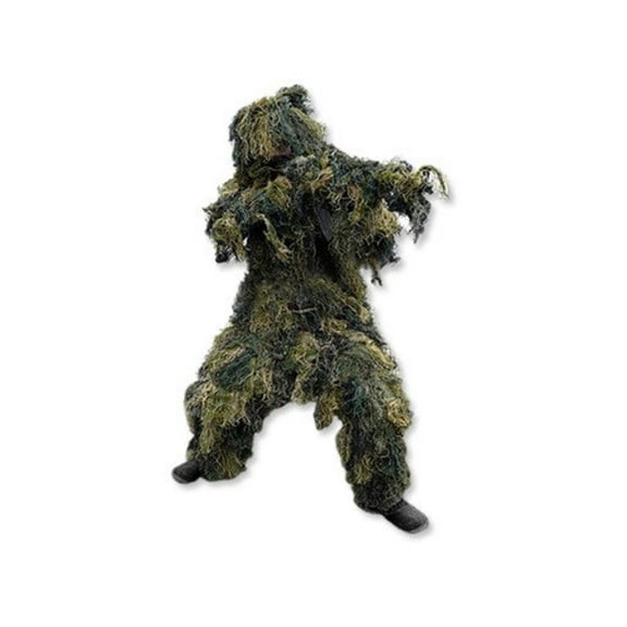 MIL-TEC Ghillie Suit, Woodland Camo, Medium/Large