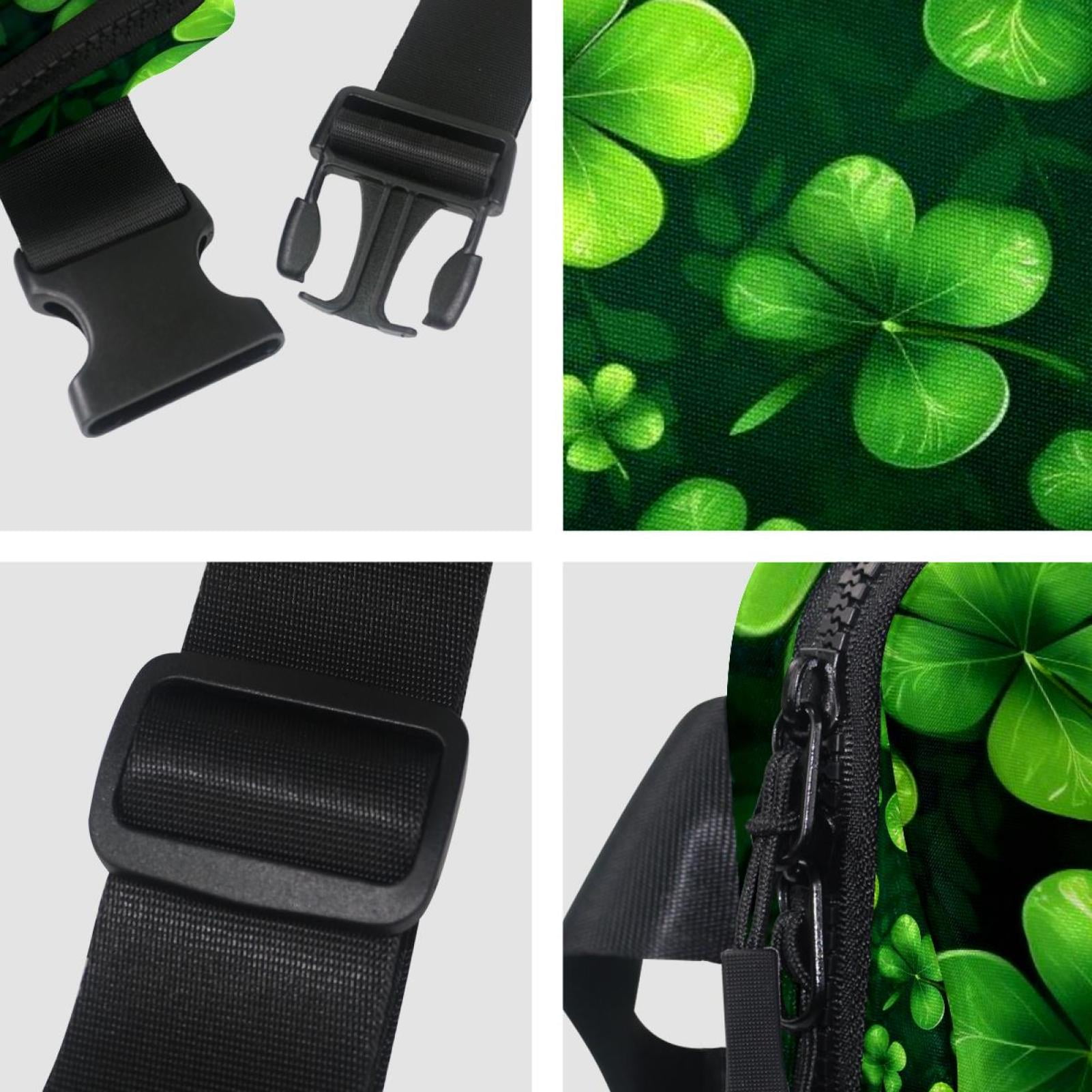 St. Patrick's Day Adjustable Lightweight Waist Bag Crossbody Fanny Pack with Extension Strap for Men and Women