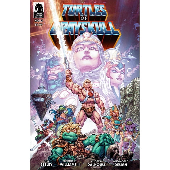Masters of the Universe/Teenage Mutant Ninja Turtles: Turtles of Grayskull #2A VF ; Dark Horse Comic Book