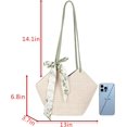thumbnail image 2 of LinYooLi Fashion Handbags Women Woven Straw Bag Summer Beach Tote Purse, 2 of 6