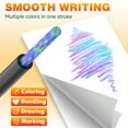 thumbnail image 3 of 12 Colors Rainbow Pencils, Jumbo Colored Pencils for Adults, Multicolored Pencils for Art Drawing, Coloring, Sketching, Pre-sharpened, 3 of 6