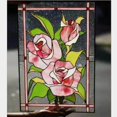 thumbnail image 2 of Decorative Stained Rectangle Window Panel Pendant Wall Decoration, 2 of 8
