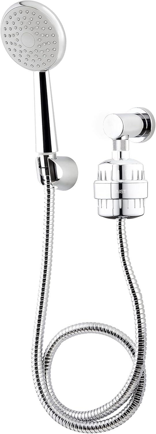 Mist 15-Stage Shower Head Filter, Matte Black photo 6