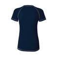 thumbnail image 2 of A4 NW3275 Womens Fitted Raglan with Flatlock Stitching - Navy - L, 2 of 2