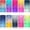 Gradient Colors, variant on 10 Pcs Neck Gaiter Face Mask,Hiking Gaiters for Women Fishing Neck Gaiter for Men UV Protection,Neck Bandanas for Men